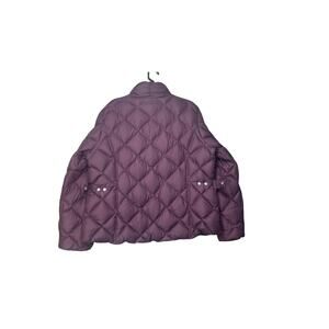 Eddie Bauer Premium Goose Down Quilter Puffer Jacket Purple Sz XXL 700 Fill